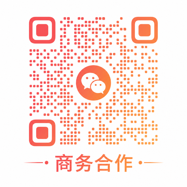 抖音风商务合作二维码